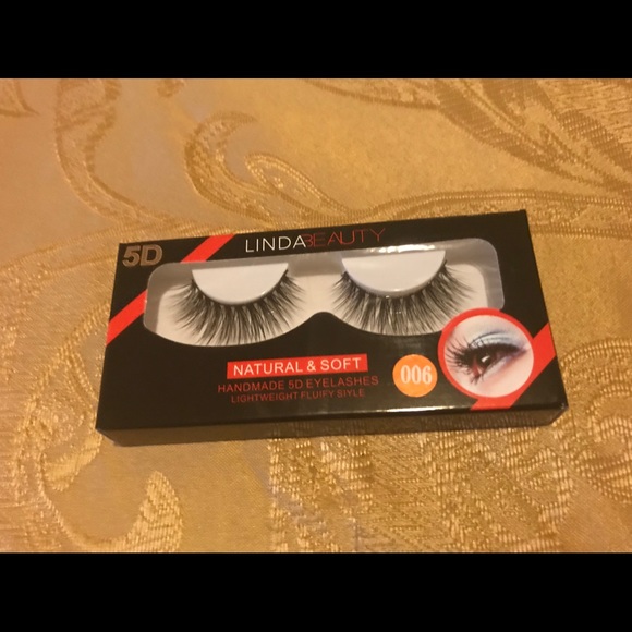 5/$20 LINDABEAUTY MINK Handmade 5D Eyelashes - Picture 5 of 5